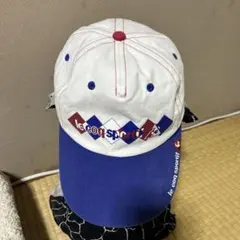 【美品】ルコックスポルティフ ゴルフキャップ 白 フリーサイズ 綿100%のサムネイル
