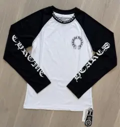 【新品】クロムハーツ ホースシュー ベースボールロンT Sサイズ 一点もの 新品】クロムハーツ ホースシュー ベースボールロンT Mサイズ 一点もの