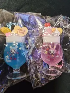 ナルミヤキャラクターズ　クリームソーダマスコット　ベリエちゃんブルーベリエちゃん