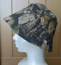 バケットハット　帽子　リバーシブル　ブラウン系　ホワイト系