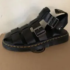 新品タグ付き】Dr. Martens ブラック サンダルUK8（27cm） - メルカリ