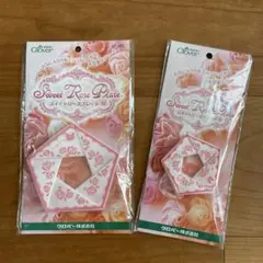 Clover スイートローズプレート M・Ｓ 2個セット