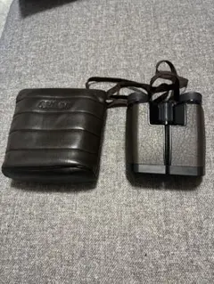 Nikon 双眼鏡 ブラウン 二重レンズ ケースストラップクロス付き