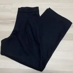 UNIQLO×コトニエ　ブラッシュドジャージータックワイドパンツ