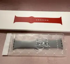 i*t様 【未使用】Apple Watch 7 スポーツバンド RED / 45