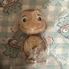 おさるのジョージ プレミアムキャラクター型クロック