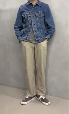 90's USA製 MILITARY VAT DYE チノトラウザー