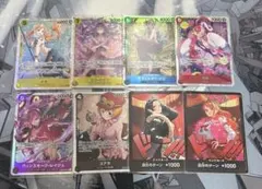 ヒロインズエディオン SR ドンカード 8種セット ワンピースカード
