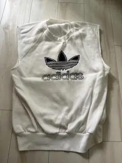 adidas スリーブレスベスト ホワイトのサムネイル