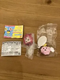 たまごっちシャカシャカチャームコレクション まぴんく ござるっち等 2点セット