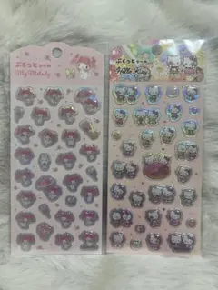 キティとマイメロ ぷくっとシートセット