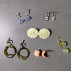 可愛いイヤリング　6点セット