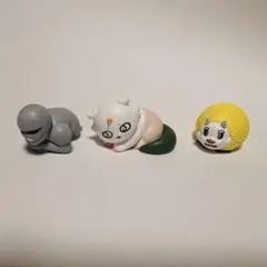 ちいかわパーク まめまめフィギュア あのこ でかつよ 鎧さん