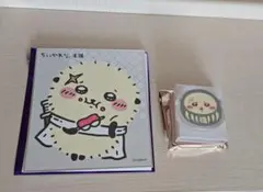 ちいかわ もぐもぐ本舗 川越 ミニ色紙 アクリルスタンド ラッコ