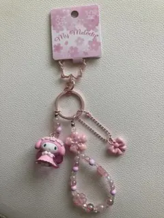 My Melody ピンク キーホルダー