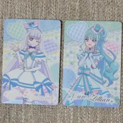 映画 キミとアイドルプリキュア キラキラカードグミ 2枚 ニャミー リリアン
