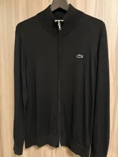 ラコステ ダブルジップアップニット