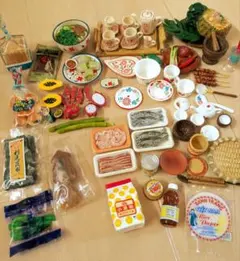 リーメント ぷちサンプルシリーズ ミニチュア まとめ売り 大量 小物 レア 廃番
