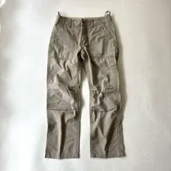 バックナンバー カーゴパンツ ワークパンツ ミリタリー S ベージュ コットンのサムネイル