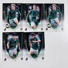 EPOCH 2025 Jリーグ SE 東京ヴェルディ レギュラー 5枚セット