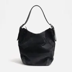 COACH シグネチャー ワンショルダーバッグ ブラック A4収納可