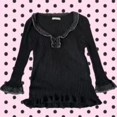 平成フェアリーグランジチュニック 森ガール coquetteフリルレース