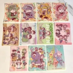 おそ松さん クリアカード メモ松 SD 11枚 100均松 キャンドゥ コラボ