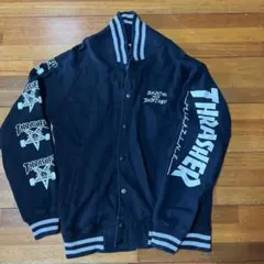 THRASHER スタジャン　ブラック　メンズMのサムネイル
