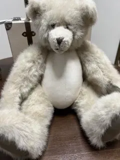 テディベア ぬいぐるみ くま ベージュ - メルカリ