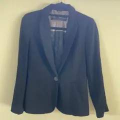 ZARA BASIC ブラック テーラードジャケット S