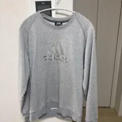 adidas スウェット グレー S