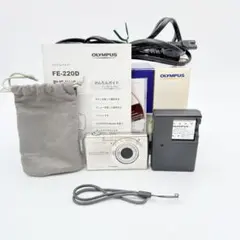 OLYMPUS CAMEDIA FE-20 オールドデジカメ シルバー - メルカリ