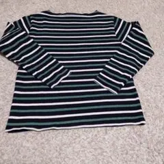 SAINT JAMES ストライプ 長袖カットソーS〜Мくらい