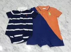 【ラルフローレン】ロンパース ２着セット