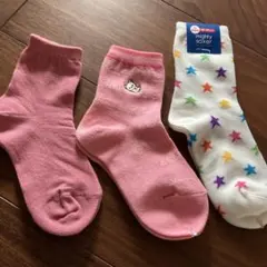 キッズ靴下 3足セット 19~21cm