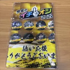 イチオシ 缶バッジ 応援タオル 2022 阪神タイガース