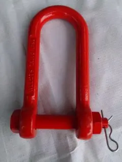 赤い金属製シャックル 約30cm - メルカリ