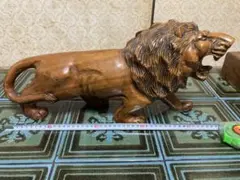 特級呪物 ライオン 置物 ブロンズ調 オブジェ - メルカリ