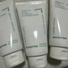 innisfree グリーンティーアミノクレンジングフォーム 3本