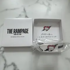 THE RAMPAGE ラバーバンド ホワイト　FC