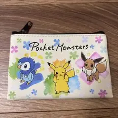 ポケットモンスター ポケモン キャラクター ポーチ ピカチュウ イーブイ