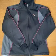 PUMA ジップアップジャケット Mサイズ ブラック