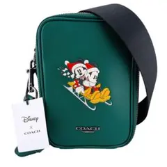 A386【美品】COACH　ディンキー　ウィズティーローズ　ショルダーバッグ　黒 COACH - A386【美品】COACH ディンキー ウィズティーローズ ショルダー