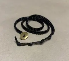 CHAN LUU ブラックレザー3連ブレスレットのサムネイル