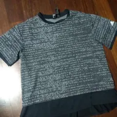 adidas グレー パターン Tシャツ Lサイズのサムネイル