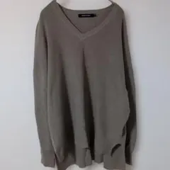 AMERICAN HOLIC【М】長袖　ニット　Vネック　ゆったり　体型カバーのサムネイル