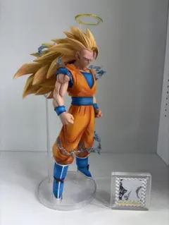 ドラゴンボール希少スタチュー1/4サイズ孫悟飯かめはめは映画シーン