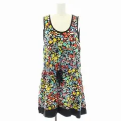 マークバイマークジェイコブス ノースリーブワンピース シルク フレア ミニ