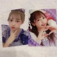 FRUITS ZIPPER 仲川瑠夏 クリアトレカ　2枚セット