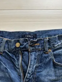 TOMMY デニムショートパンツ　ミッキーマウス